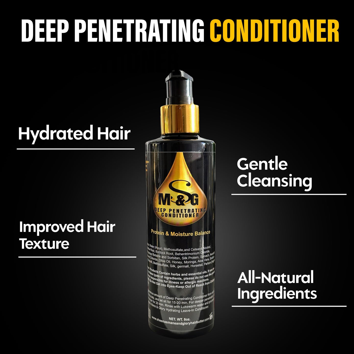 Sheena's Mane & Glory Deep Penetrating Conditioner